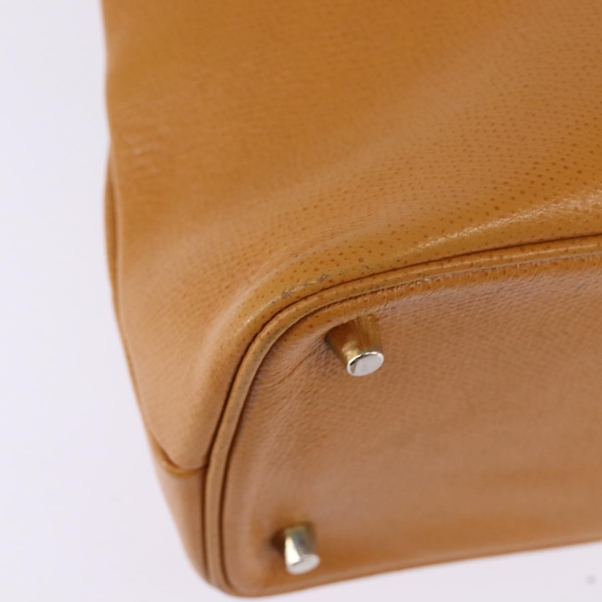 Versace Vintage Sun Zip Satchel Embossed Leather, BEIGE, LEATHER, Handbag