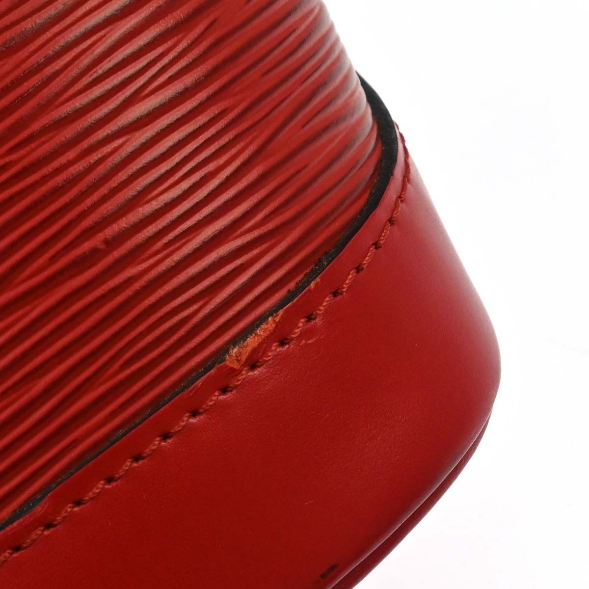 Louis Vuitton Alma Handbag Epi Leather, Red, Leather, Handbag