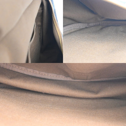 Louis Vuitton Saumur Handbag Monogram Canvas, BROWN, CANVAS, Shoulder bag