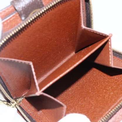 Louis Vuitton Compact Zippe Wallet Monogram Canvas, BROWN, CANVAS, Wallets