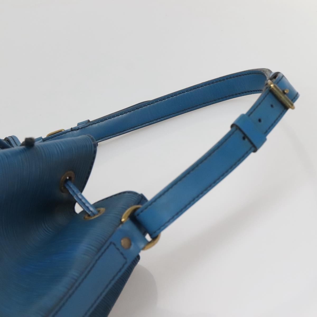 Louis Vuitton Noe Handbag Epi leather, BLUE, LEATHER, Handbag