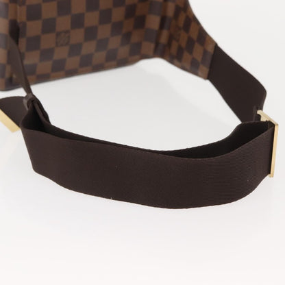 Louis Vuitton Geronimos Waist Bag Damier, BROWN, CANVAS, Shoulder bag