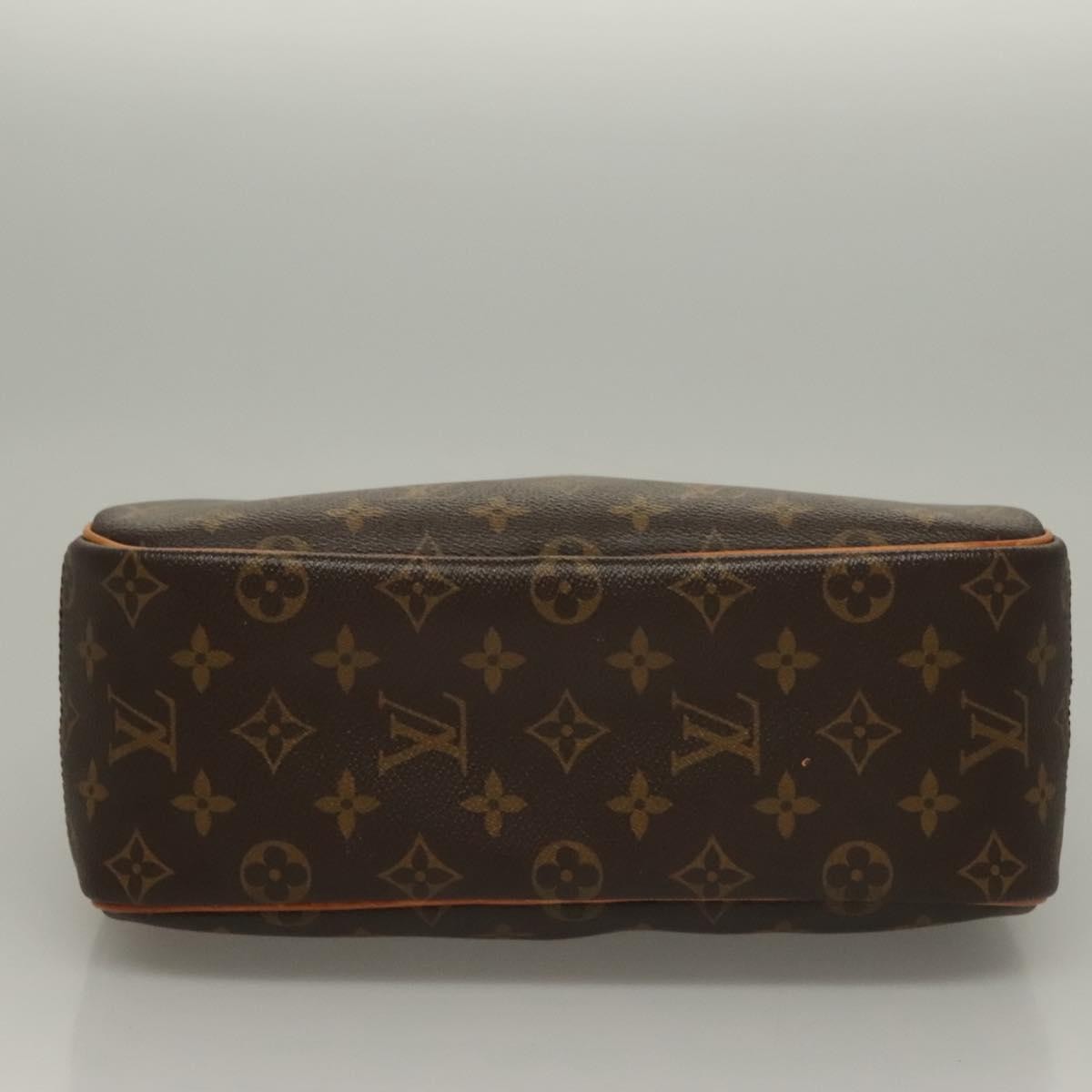 Louis Vuitton Trouville Handbag Monogram Canvas, BROWN, CANVAS, Handbag