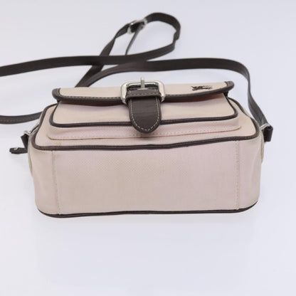 Burberry Nova Check Blue Label Canvas, PINK, CANVAS, Shoulder bag