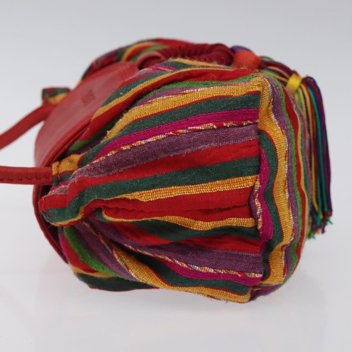 Loewe Vintage Crossbody Cotton, RED, COTTON, Shoulder bag