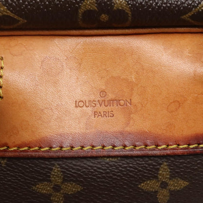 Louis Vuitton Deauville Handbag Monogram Canvas, BROWN, CANVAS, Handbag