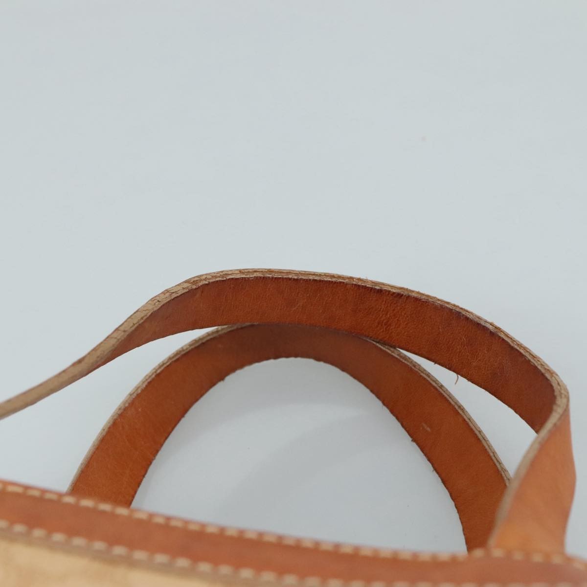 Celine Vintage Macadam Handbag Macadam, "Beige,Brown,Gold", PVC,Leather,Canvas, Handbag