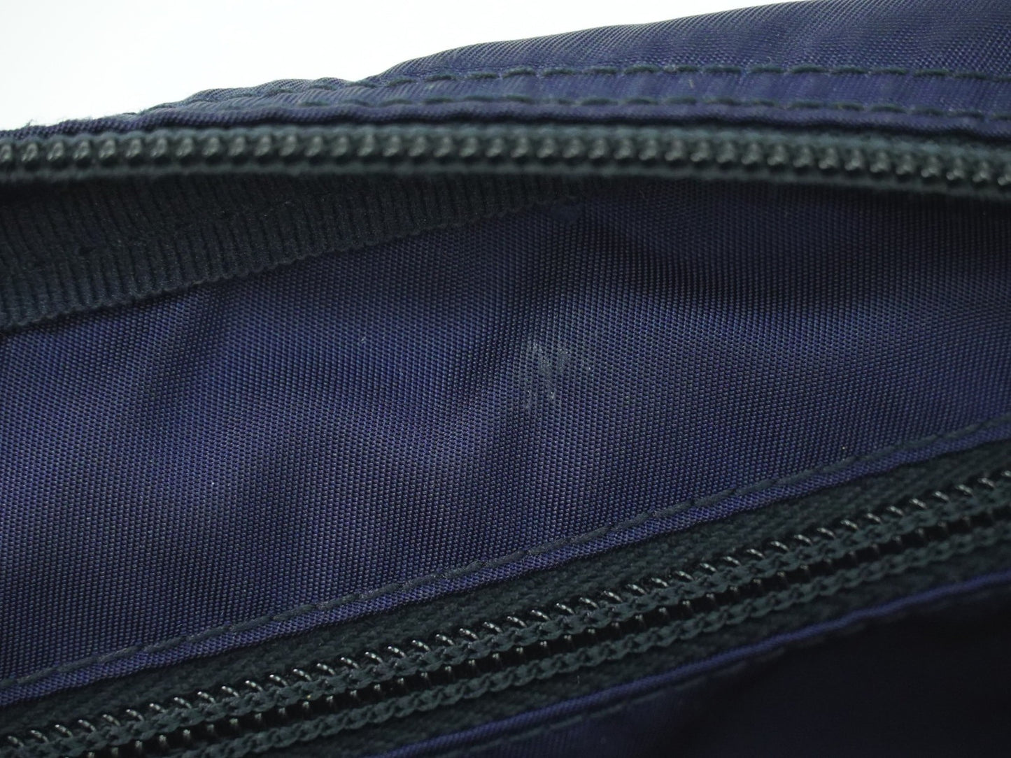 Prada Pochette Nylon, NAVY, NYLON, Clutche & pouche