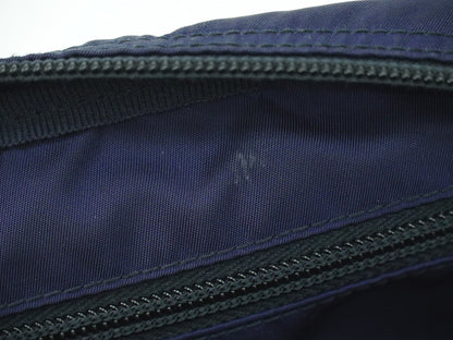 Prada Pochette Nylon, NAVY, NYLON, Clutche & pouche