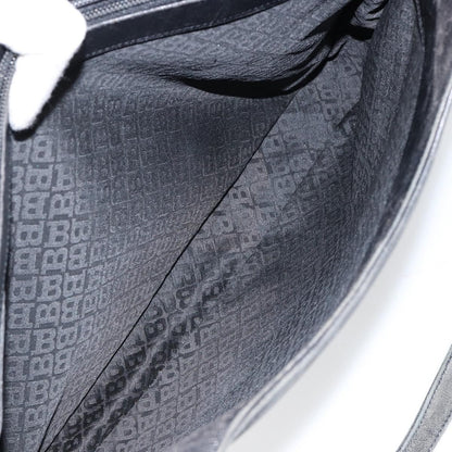 Bally Vintage Handbag Leather, BLACK, LEATHER, Handbag