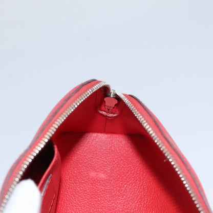Louis Vuitton Cosmetic Pouch Epi Leather, RED, LEATHER, Clutche & pouche
