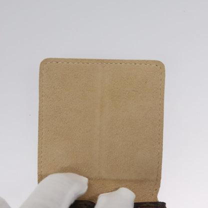 Louis Vuitton CASE JEWELRY BOX Canvas, BROWN, CANVAS, Wallets