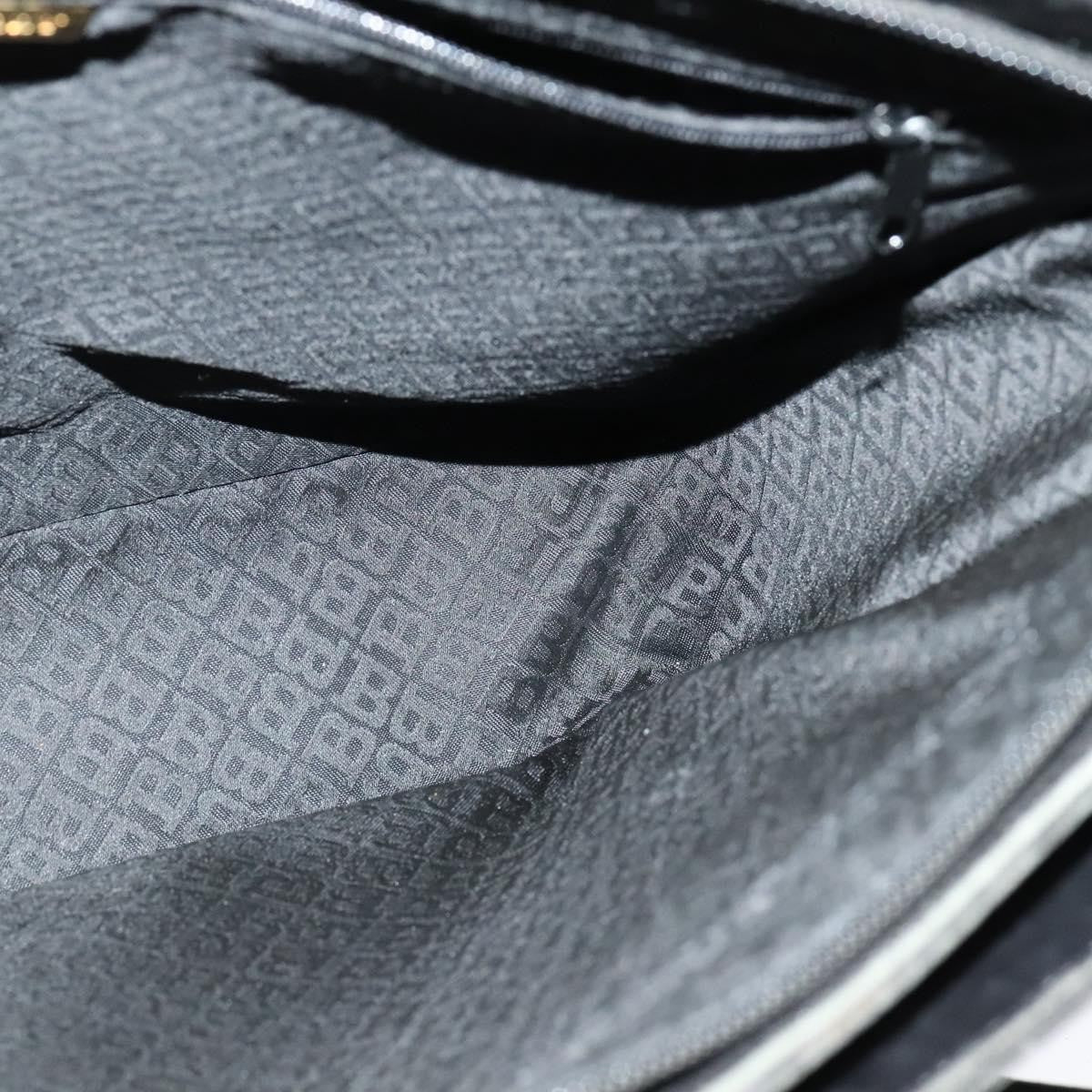 Bally Vintage Shoulder Bag Quilted leather, BLACK, LEATHER, Shoulder bag