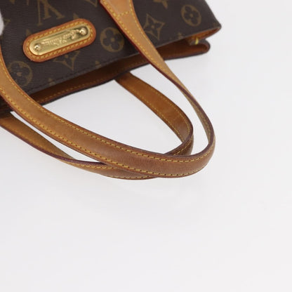 Louis Vuitton Wilshire Handbag Monogram Canvas, BROWN, CANVAS, Handbag