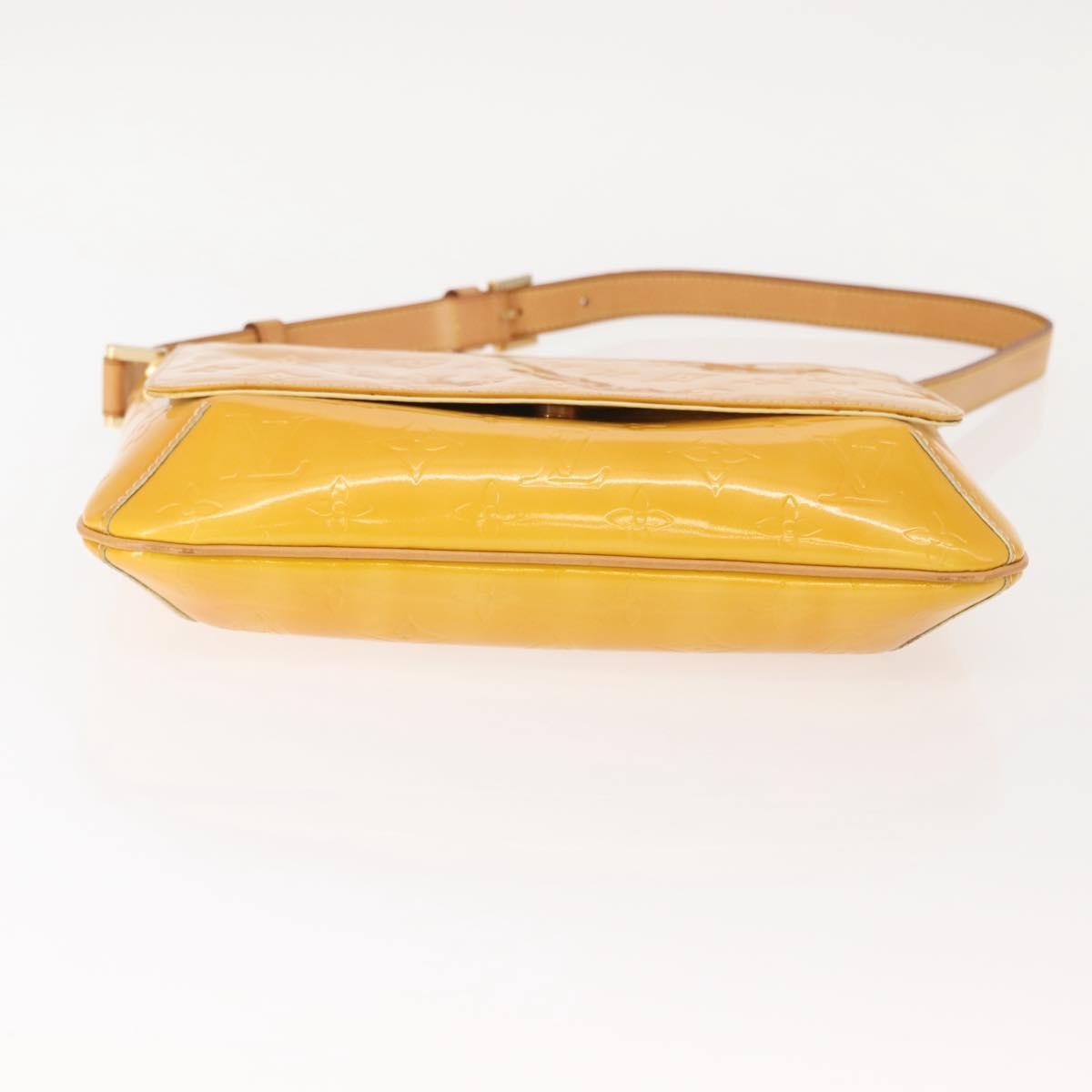 Louis Vuitton Thompson Street Handbag Monogram Vernis, YELLOW, PATENT_LEATHER, Shoulder bag