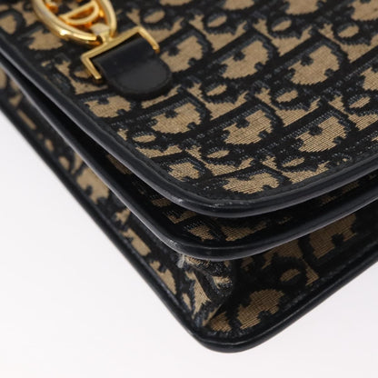 Christian Dior Vintage CD trotter Shoulder bag Canvas, BROWN, CANVAS, Shoulder bag