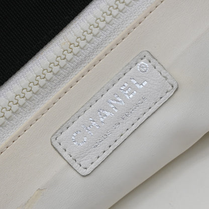 Chanel Graffiti Tote Printed Canvas, BLUE, CANVAS, Tote bag