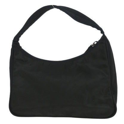 Prada Hobo Tessuto, BLACK, NYLON, Handbag