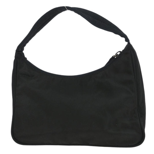 Prada Hobo Tessuto, BLACK, NYLON, Handbag