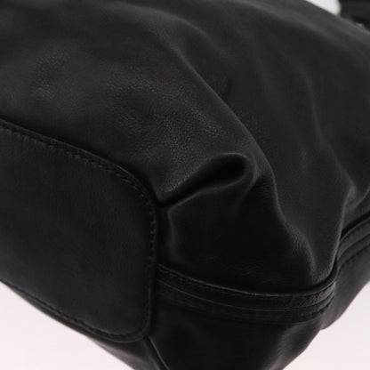 Chloe Elsie Convertible Satchel Leather, BLACK, LEATHER, Handbag