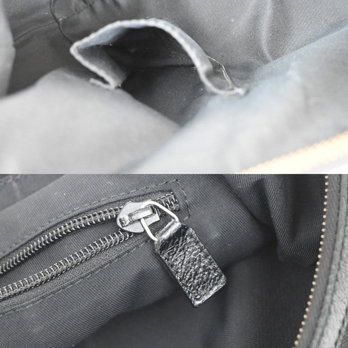 Gucci Half Moon Hobo Messenger GG Canvas, BLACK, CANVAS, Shoulder bag