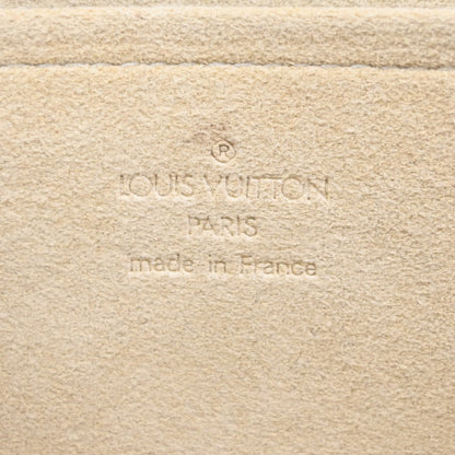 Louis Vuitton Twin Handbag Monogram Canvas, Brown, Canvas, Clutch