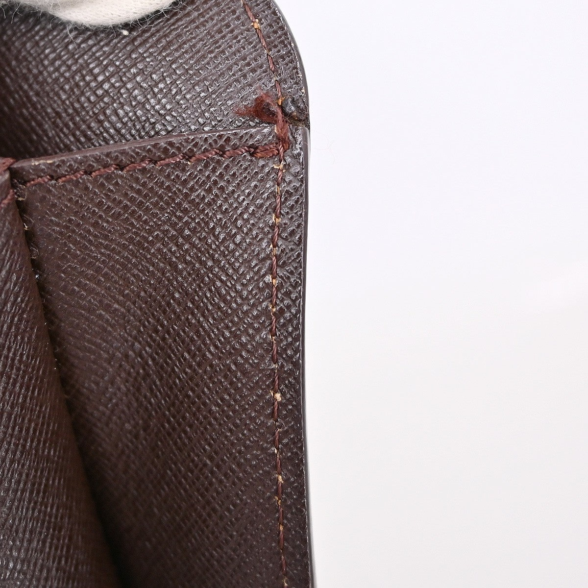 Louis Vuitton Triana Bag Damier, Brown, Canvas, Handbag