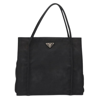 Prada cabas tessuto nylon, Black, Nylon, Handbag