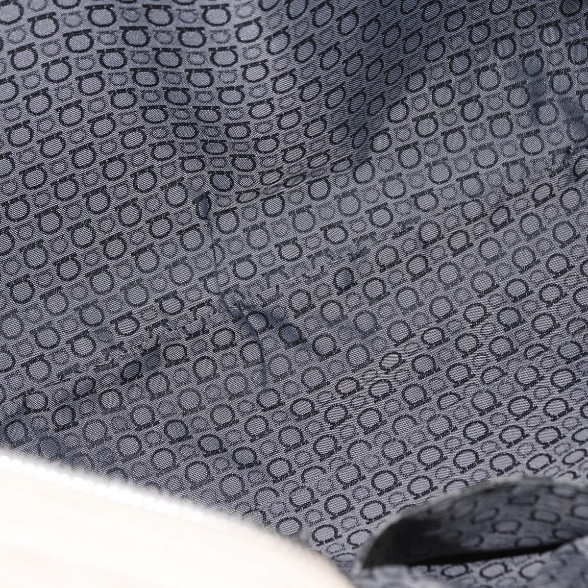 Salvatore Ferragamo Gancini Shoulder Bag Leather, WHITE, LEATHER, Shoulder bag