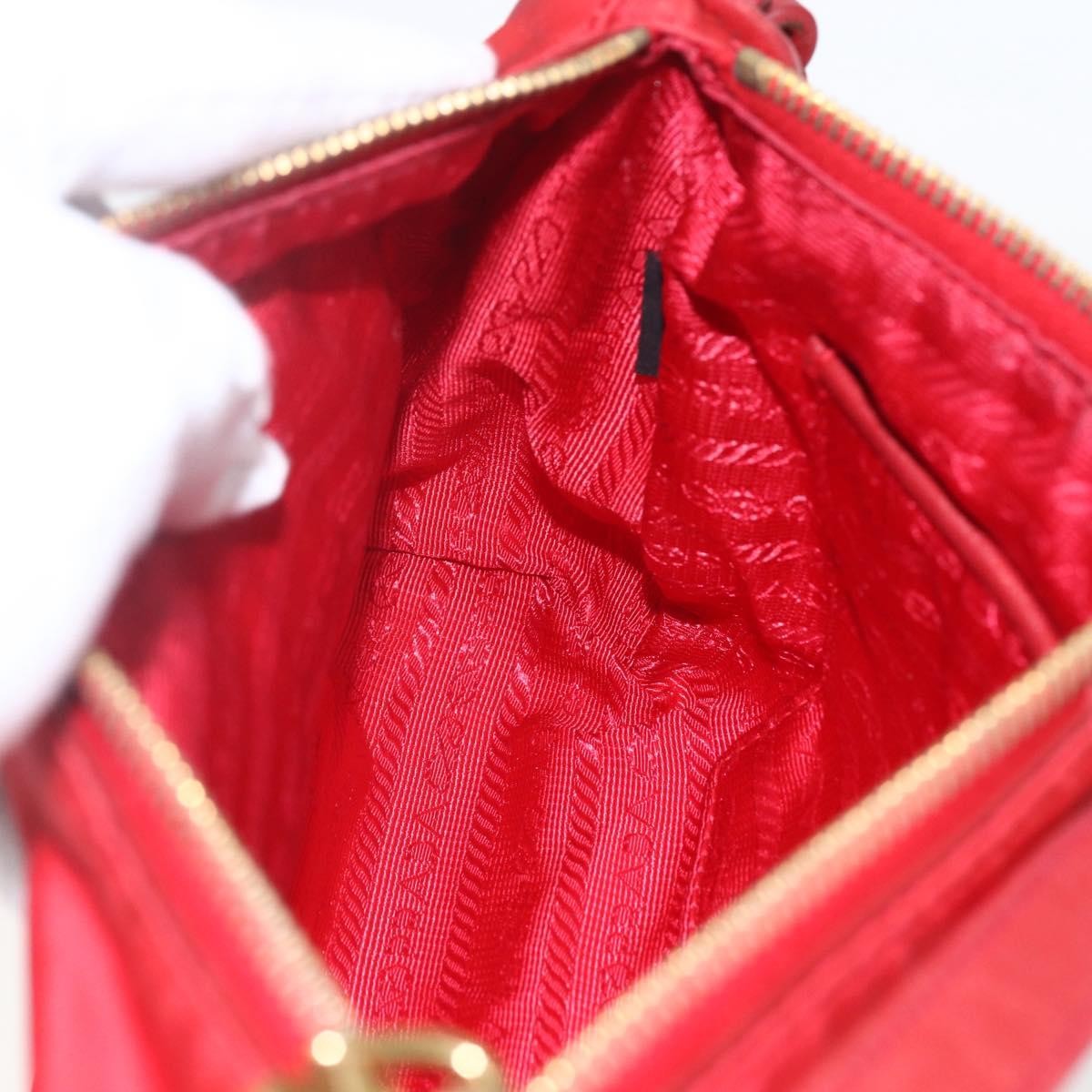 Prada Vintage Shoulder Bag Tessuto, RED, NYLON, Shoulder bag