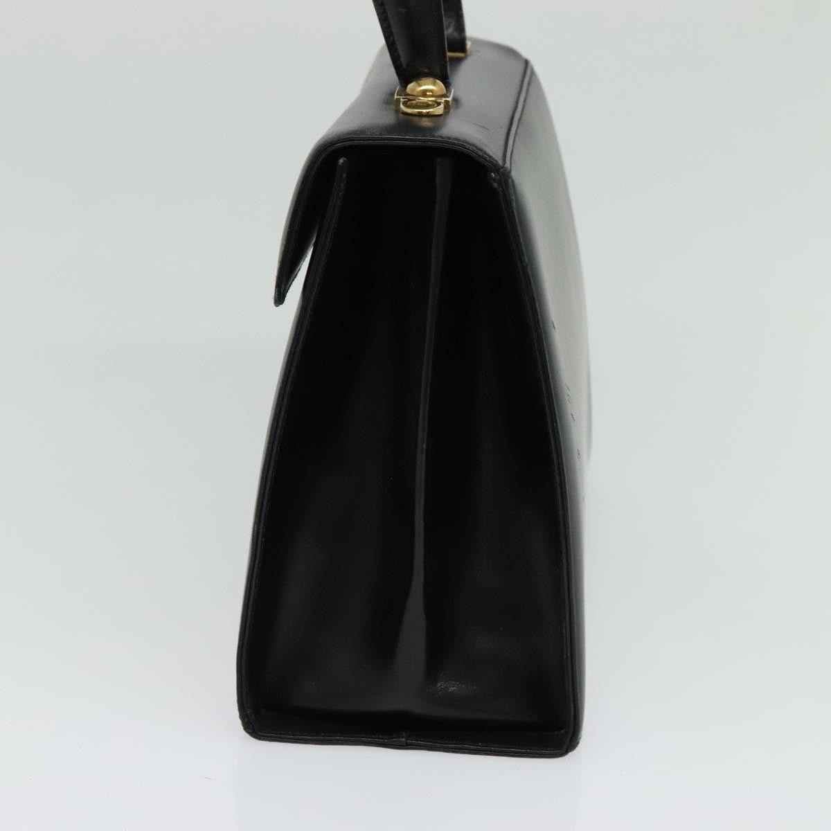 Salvatore Ferragamo Gancini Convertible Top Handle Bag Leather, BLACK, LEATHER, Handbag