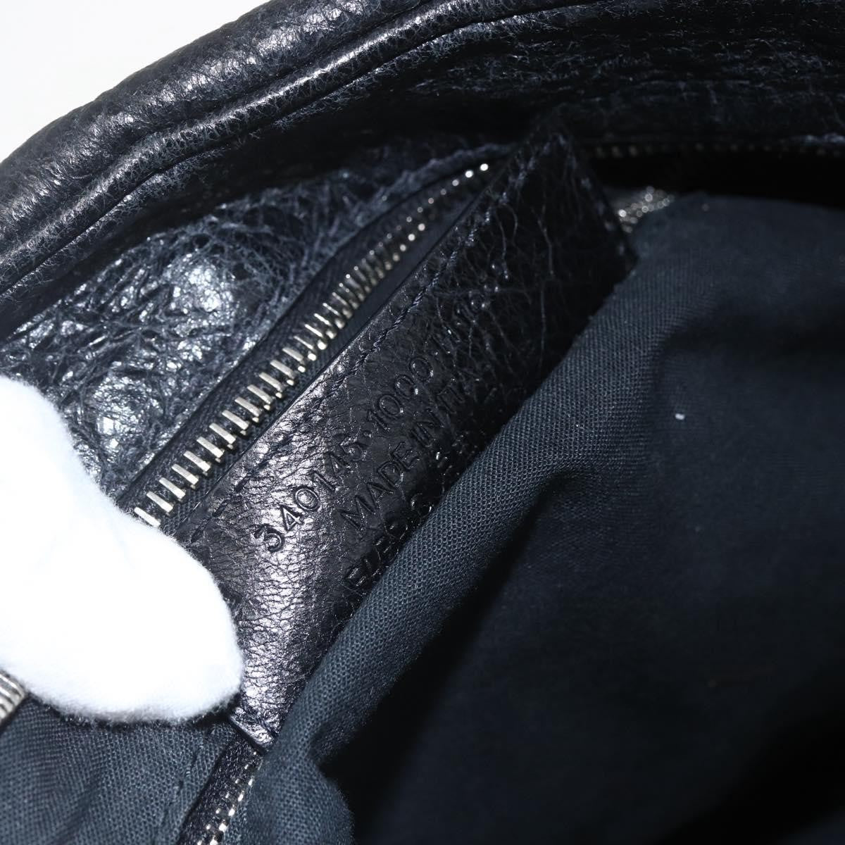 Balenciaga Classic Studs Briefcase Leather, BLACK, LEATHER, Briefcase