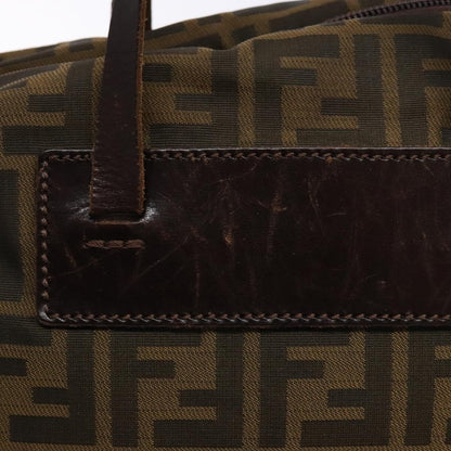 Fendi Vintage Zucca Zucca canvas, BROWN, CANVAS, Handbag