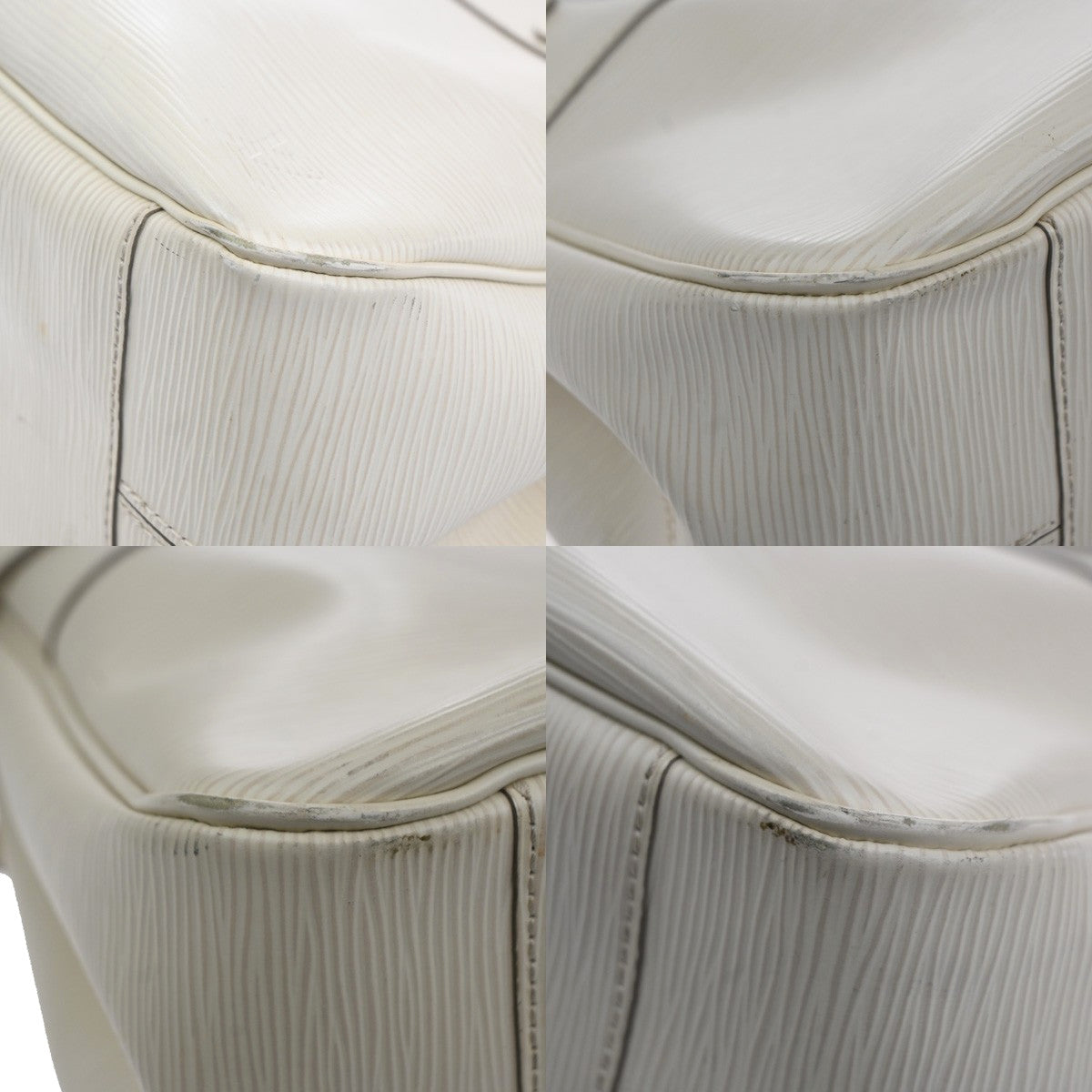 Louis Vuitton Passy Tote Epi Leather, ECRU, LEATHER, Handbag