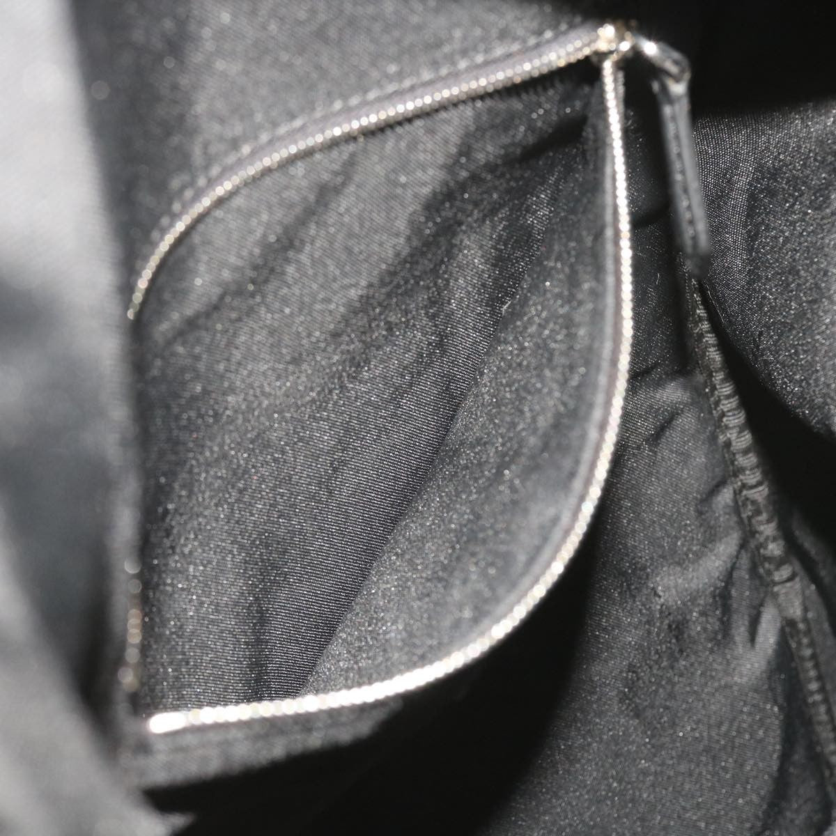 Fendi Front Pocket Monster Backpack Nylon and Leather, BLACK, NYLON, Backpack