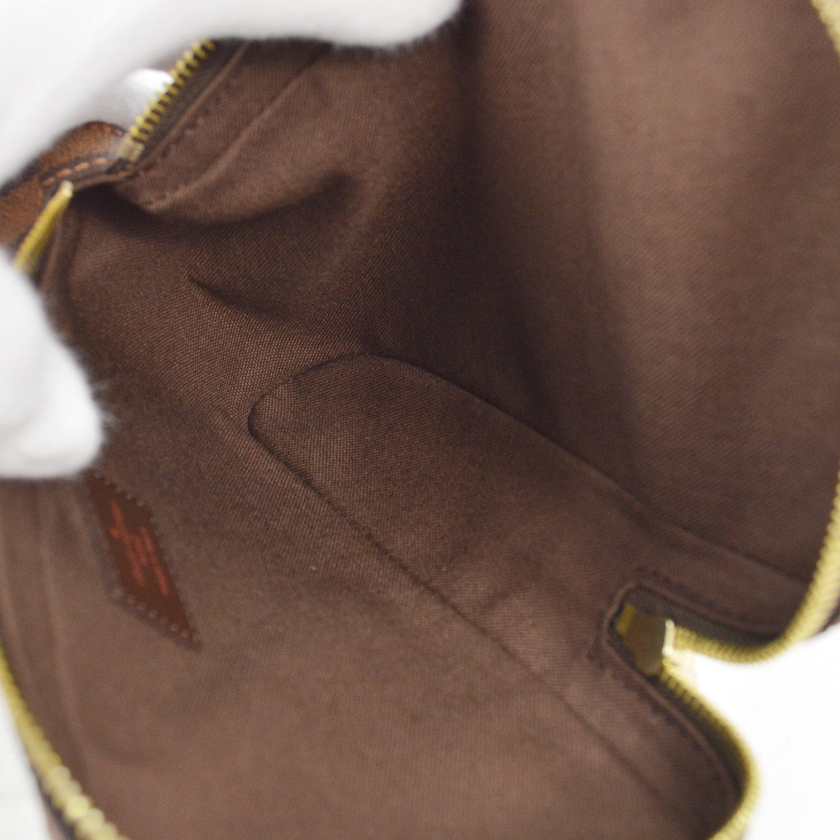 Louis Vuitton Geronimos Waist Bag Damier, BROWN, CANVAS, Shoulder bag
