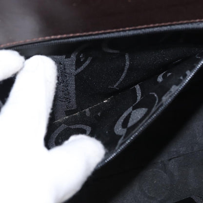 Salvatore Ferragamo Convertible Vara Bow Tote Leather, BROWN, LEATHER, Handbag