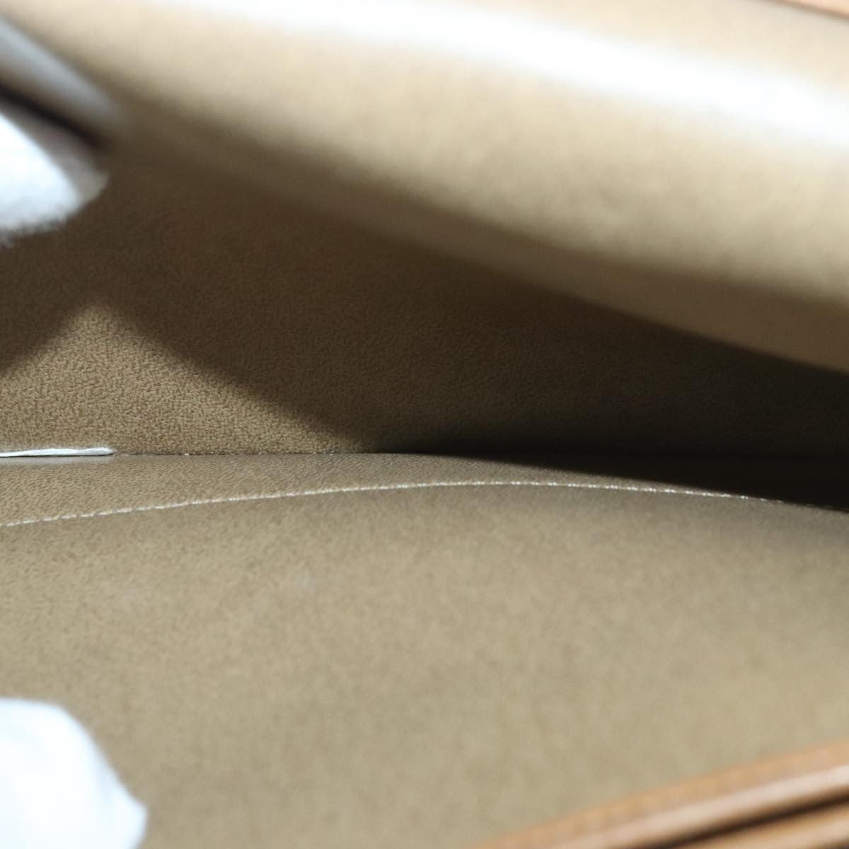 Christian Dior Vintage Honeycomb chain Canvas, BEIGE, CANVAS, Handbag