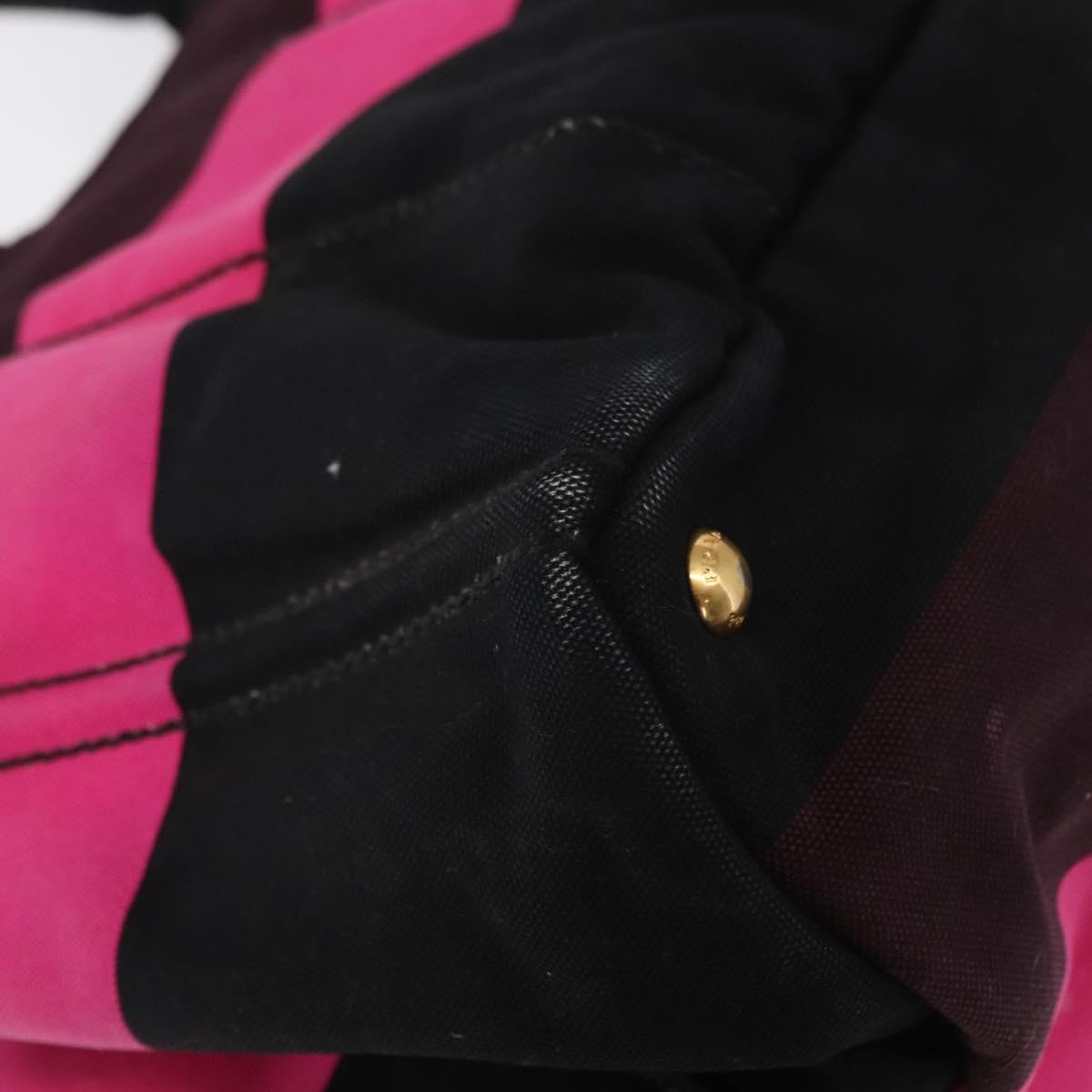 Prada Canapa Tote Canvas, PINK, CANVAS, Tote bag