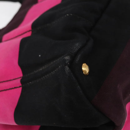 Prada Canapa Tote Canvas, PINK, CANVAS, Tote bag
