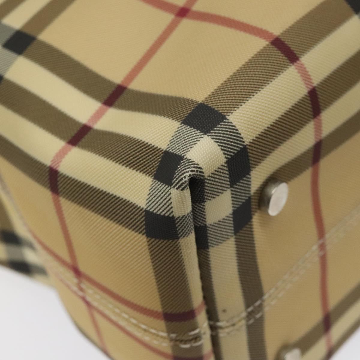 Burberry Nova Check Tote canvas check pattern, BEIGE, CANVAS, Tote bag