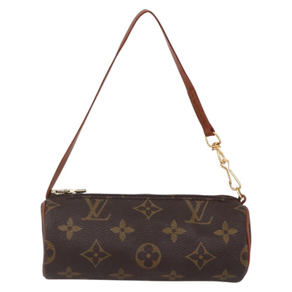 Louis Vuitton Papillon Pochette Monogram Canvas, BROWN, CANVAS, Clutche & pouche