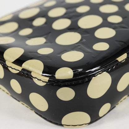 Louis Vuitton Pochette Accessoires Yayoi Kusama Painted Dots Monogram vernis, BLACK, PATENT_LEATHER, Clutche & pouche