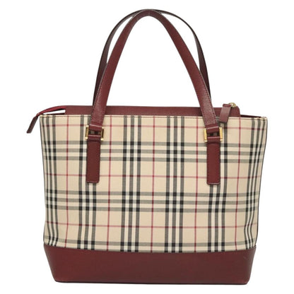 Burberry Nova Check Tote canvas check pattern, BEIGE, CANVAS, Tote bag