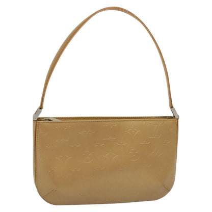 Louis Vuitton Mat Fowler Handbag Monogram Vernis, GOLD, LEATHER, Handbag