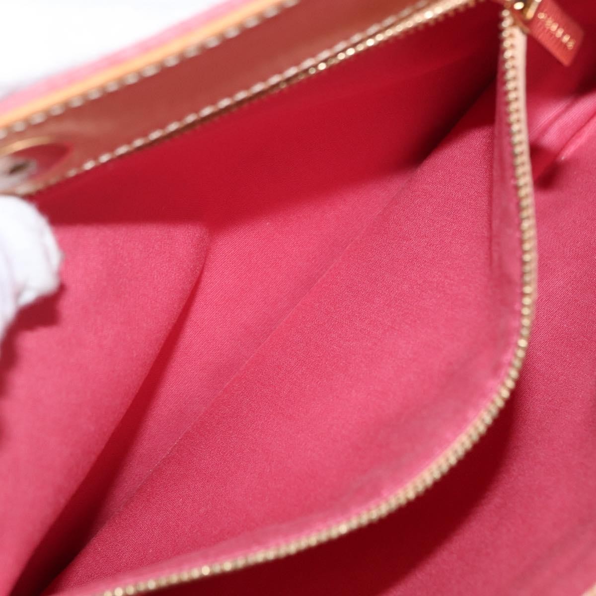 Celine C Macadam Shoulder bag Suede, PINK, SUEDE, Shoulder bag