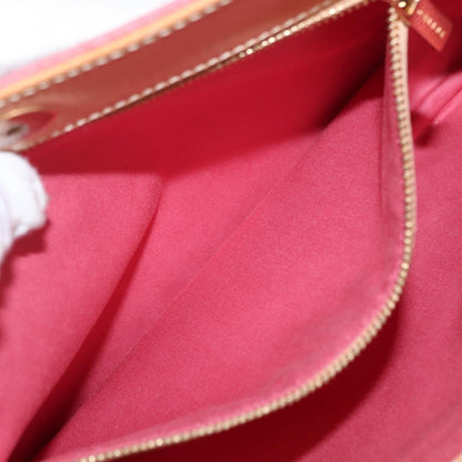 Celine C Macadam Shoulder bag Suede, PINK, SUEDE, Shoulder bag