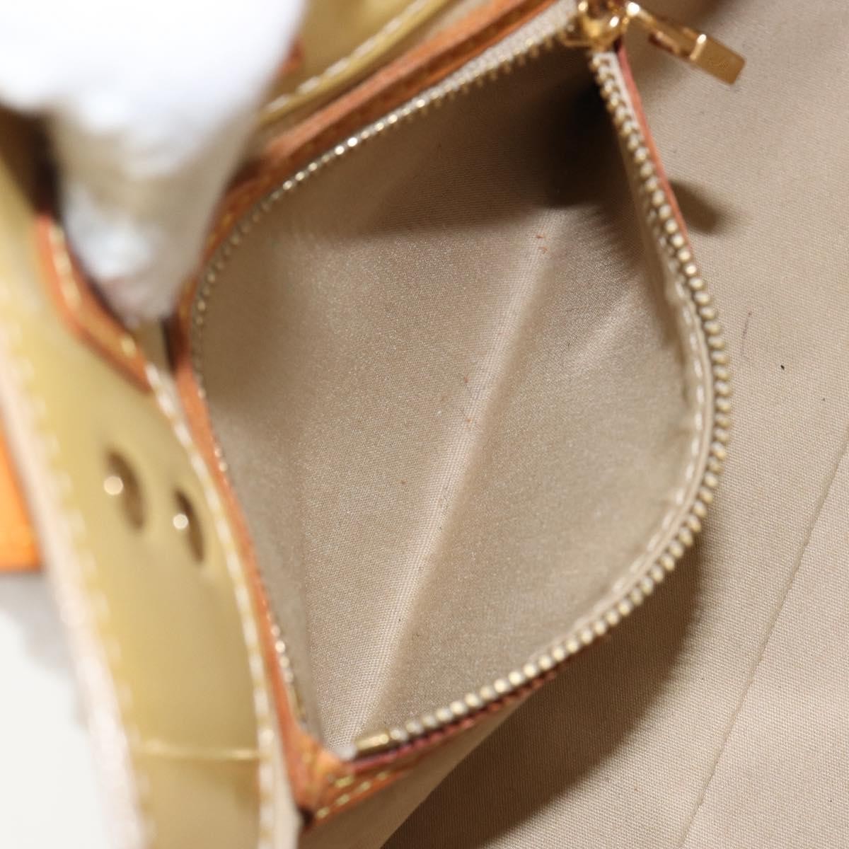 Louis Vuitton Reade Handbag Monogram Vernis, BEIGE, PATENT_LEATHER, Handbag