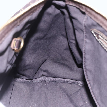 Louis Vuitton Speedy Handbag Mini Lin, BROWN, CANVAS, Handbag