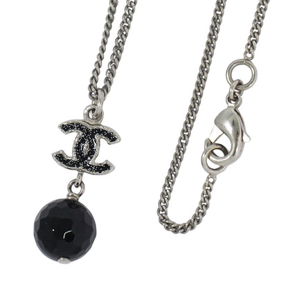 Chanel CC Necklace Metal, SILVER, METAL, Necklace